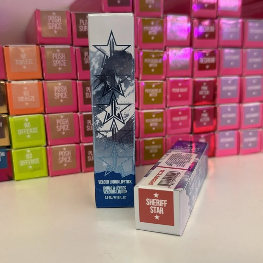JEFFREE STAR - SHERIFF STAR Velour liquid Lipstick (longwear, low transfer)